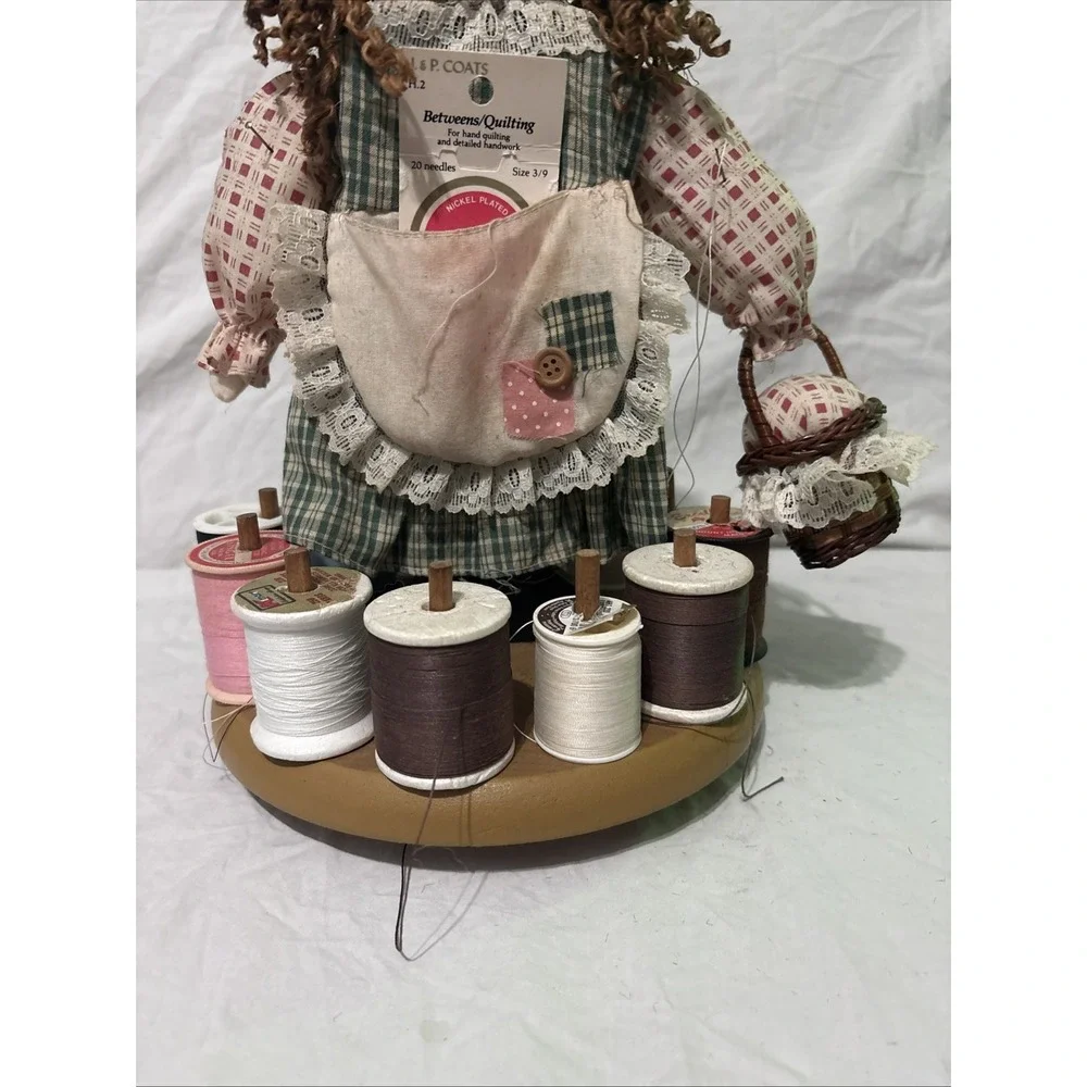 Spinning Sally Rag Doll Sewing Kit vintage spinning